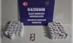 İzmir'de 3 bin adet sentetik ecza ele geçirildi