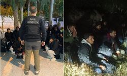 İzmir'de 41 düzensiz göçmen ile 1 göçmen kaçakçısı yakalandı