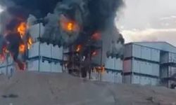 Kahramanmaraş'ta işçi konteyneri yandı: 1 ölü, 7 yaralı