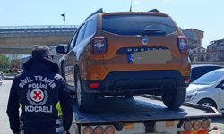 Kocaeli'de korsan taşımacılık yapan sürücünün aracı 60 gün trafikten men edildi