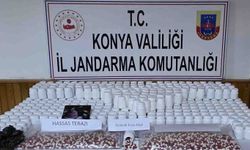 Konya'da jandarmadan uyuşturucu operasyonu
