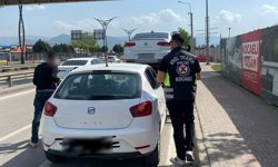 Korsan taşımacılık yapan sürücüye 100 bin lira ceza kesildi