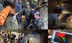 Laos'taki bir mağarada 5 gündür mahsur kalan 7 defineci için kurtarma çalışmaları devam ediyor