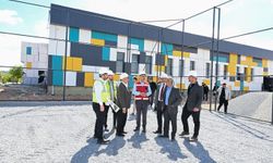 Malatya Büyükşehir Belediye Er, spor kompleksi çalışmalarını yerinde inceledi