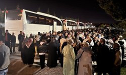 Malatya'da ikinci hac kafilesi de dualarla uğurlandı