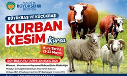 Malatya'da kurban kesim kursu verilecek