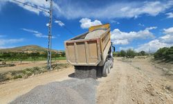 Malatya'da  yol düzenleme çalışmaları devam ediyor