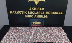 Manisa'da 1666 sentetik hap ele geçirildi: 1 gözaltı