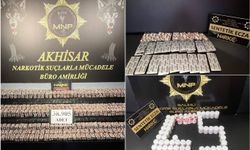 Manisa'da 42 bin 320 sentetik ecza hap ele geçirildi: 2 tutuklama
