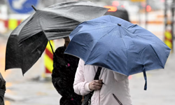 Meteoroloji'den kuvvetli yağış ve fırtına uyarısı