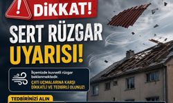 Nizip'te kuvvetli rüzgar bekleniyor