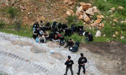 Rize'de 23 düzensiz göçmen yakalandı