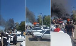 Şanlıurfa'da yolcu otobüsü alevlere teslim oldu