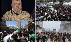 Şehit İzzeddin İzzeddin el-Haddad dualarla defnedildi