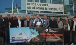 Siirt, Küresel Sumud Filosu'na saldırıyı proteste etti