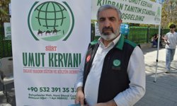 Siirt Umut Kervanı'ndan kurban standı: Hem yurt içi hem yurt dışında kesimler yapıyoruz