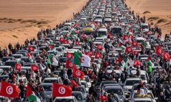 Sumud Filosu'nun kara konvoyu Gazze için yola çıktı