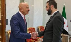 Suriye Cumhurbaşkanı Şara, Barrack'ı kabul etti