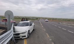 Sürücü Akademisi Kavşağı'nda trafik kazası korkuttu
