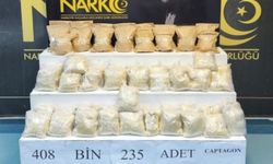 Adana'da durdurulan tırda 408 bin uyuşturucu hap ele geçirildi