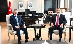 Bakan Çiftçi, Dışişleri Bakanı Fidan'ı ziyaret etti