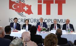 Bakan Işıkhan, İsviçre'de Türkiye'den STK temsilcileriyle bir araya geldi