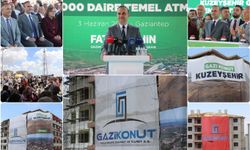 Bakan Kacır, Gazikonut'un Kuzeyşehir'deki 2 bin konutun temel atma törenine katıldı