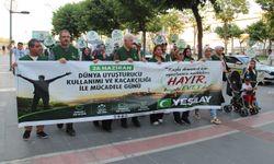 Batman'da bağımlılığa karşı farkındalık yürüyüşü düzenlendi