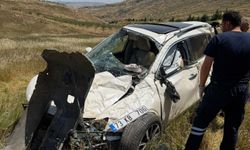 Batman'da takla atan araçta 2 kişi yaralandı