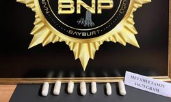 Bayburt'ta 616 gram metamfetamin ele geçirildi: Bir kişi tutuklandı