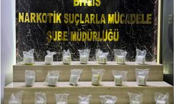 Bitlis'te 15 kilogram uyuşturucu ele geçirildi, 3 kişi tutuklandı