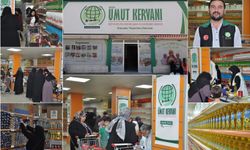 Bursa Umut Kervanı sosyal market projesiyle yüzlerce ailenin ihtiyacını karşıladı