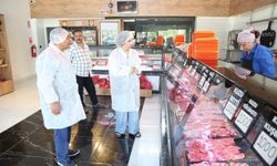 Bursa'da 400 noktada et ürünleri denetimi