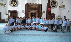 ÇEDES kapsamında öğrencilere camide yıl sonu etkinliği