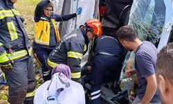 Denizli'de trafik kazası: 1 yaralı