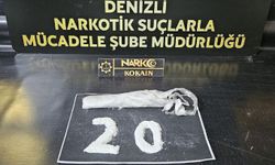 Denizli'de uyuşturucu operasyonunda 2 şüpheli tutuklandı