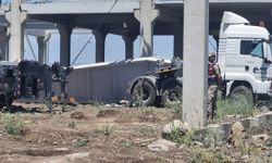 Diyarbakır'da beton blok işçilerin üzerine düştü: Bir ölü, bir yaralı