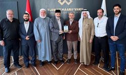 Filistin Alimler Birliği heyeti Türkiye Maarif Vakfı'nı ziyaret etti