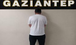Gaziantep'te 21 yıl hapis cezası bulunan şüpheli yakalandı