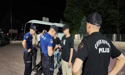 Gaziantep'te huzurlu parklar uygulamasında 2 şahıs yakalandı