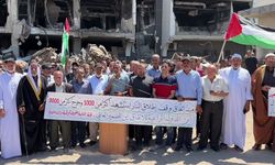 Gazze'de protesto: Ateşkes var ama saldırılar sürüyor