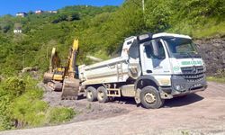 Giresun'da heyelan nedeniyle 22 ev tahliye edildi
