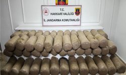 Hakkari'de uyuşturucu operasyonu: 503 kilogram esrar ele geçirildi