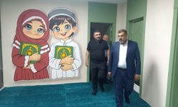 İl Müftüsü Durmuş, Hacı Fehime Dinç Camii ve Kur'an Kursu'nu ziyaret etti