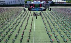 İstanbul'da lisanslı sporcu öğrencilere 2 bin 71 bisiklet dağıtıldı