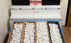 Kahramanmaraş'ta 195 bin sentetik ecza hap ele geçirildi