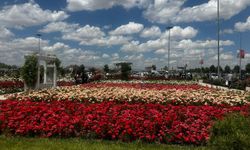 Karatay Mevlana Gül Bahçesi ziyaretçilerin ilgi odağı oldu
