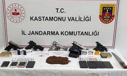 Kastamonu'da narkotik operasyonlarında 3 şüpheli tutuklandı