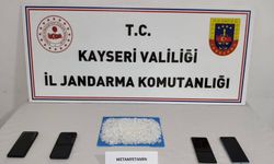 Kayseri'de 524 gram metamfetamin ele geçirildi