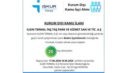 Konya'da 20 beden işçisi alınacak